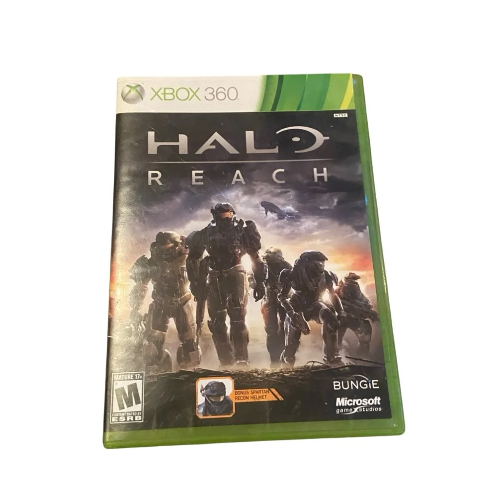 Halo: Reach (Microsoft Xbox 360, 2010) Complete W/ Manual CIB Video Game Rated M